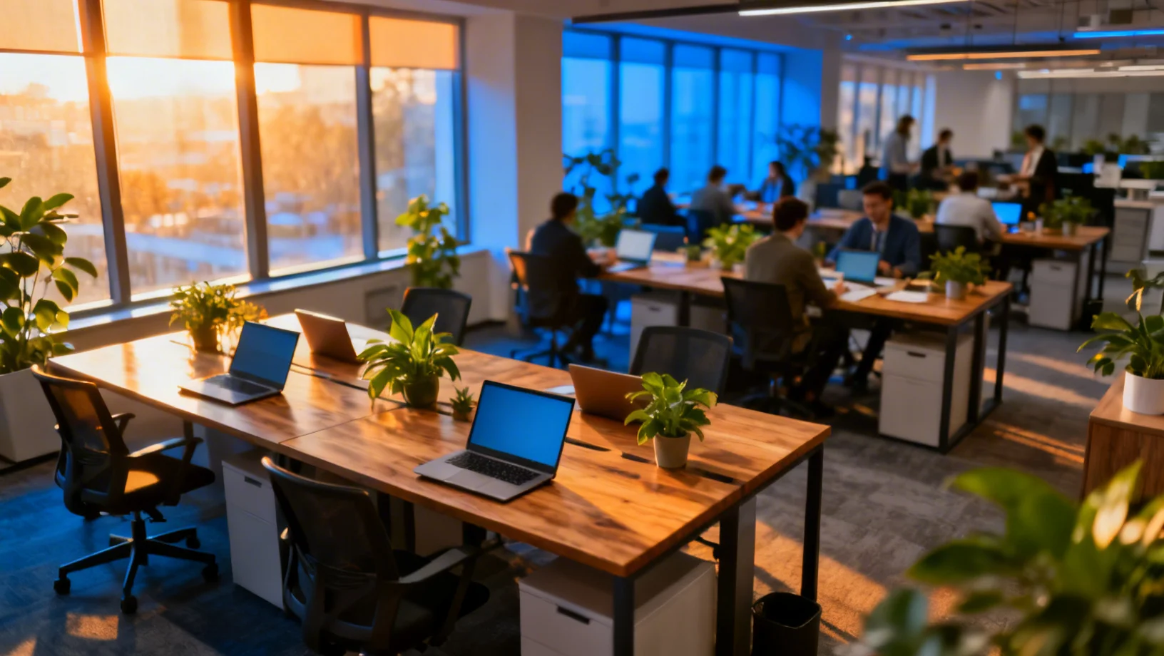 Espace de travail professionnel